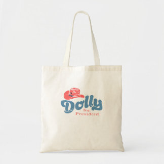 dolly for president tote bag