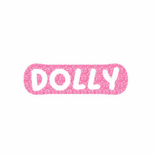 Dolly, hearts costume name By CallisC Car Magnet Cutout