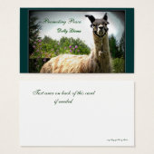 Dolly Llama Busininess Cards (Front & Back)