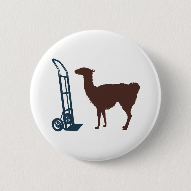 Dolly llama button (Front)