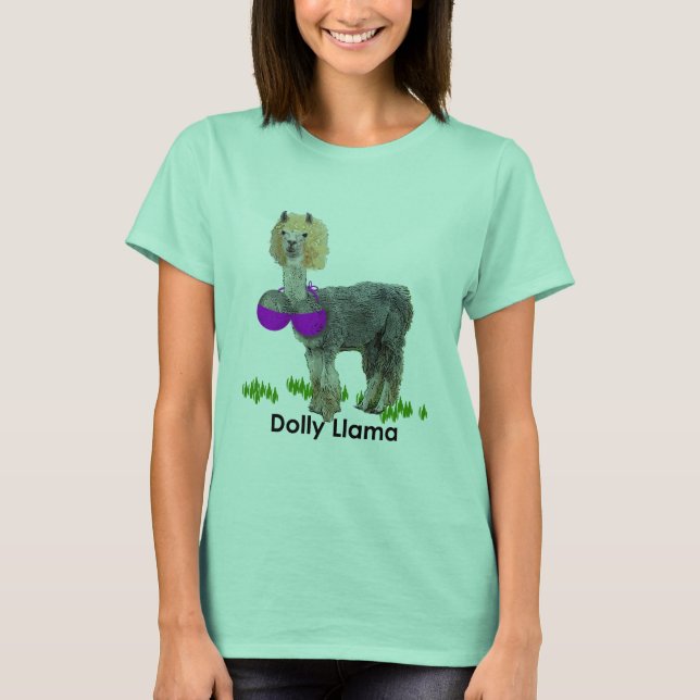 Dolly Llama T-Shirt (Front)