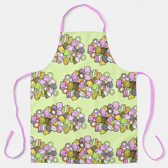 Dolly Mixture UK British Fondant Confection Candy Apron (Front)