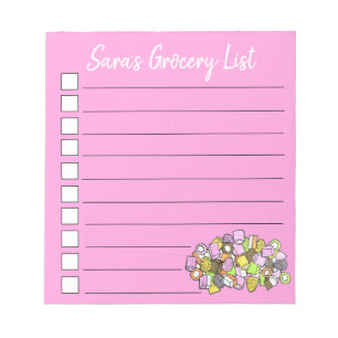 Dolly Mixture UK British Fondant Confection Candy Notepad
