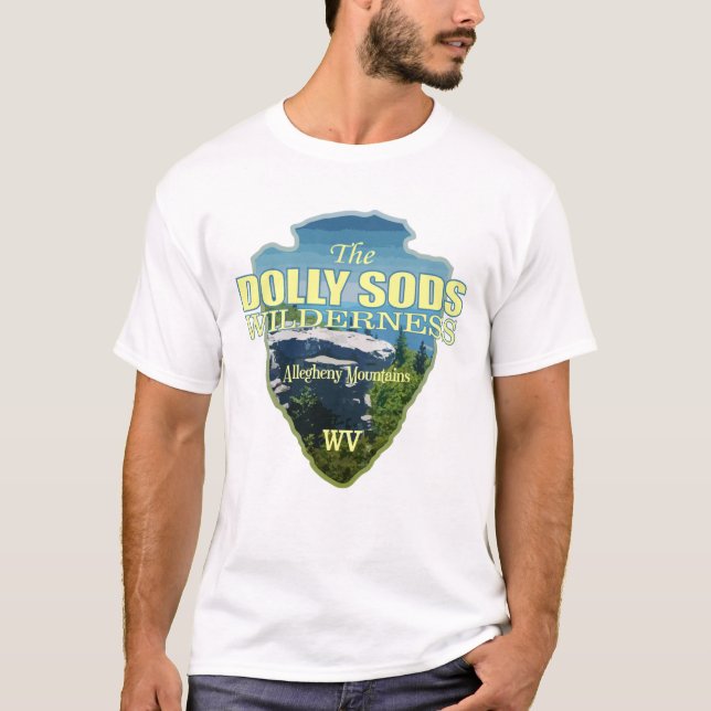 Dolly Sods WA (arrowhead) T-Shirt (Front)