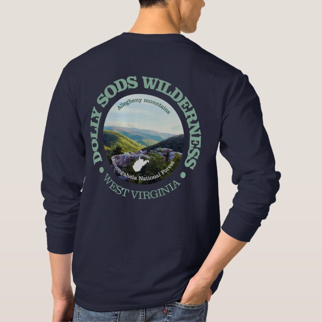 Dolly Sods Wilderness Area T-Shirt (Back)