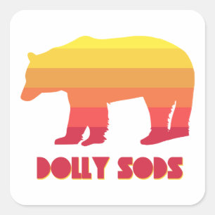 Dolly Sods Wilderness Bear Square Sticker