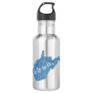 Dolly Sods Wilderness West Virginia Wood Grain Stainless Steel Water Bottle
