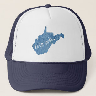 Dolly Sods Wilderness West Virginia Wood Grain Trucker Hat
