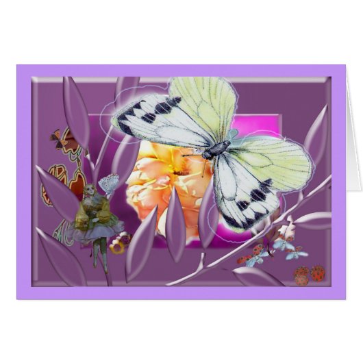 Dolly with butterfly cards (Front Horizontal)