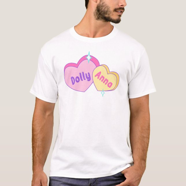 DollyAnna Candy Hearts T-shirt (Front)