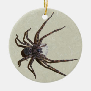 Dolomedes Mommy Spider Christmas Ornament