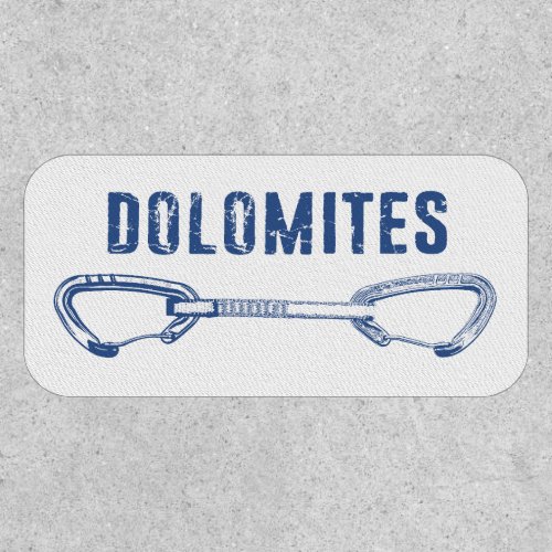 Dolomites Climbing Quickdraw Patch