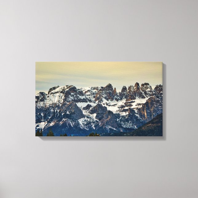 Dolomites, italian Alps Canvas Print (Front)