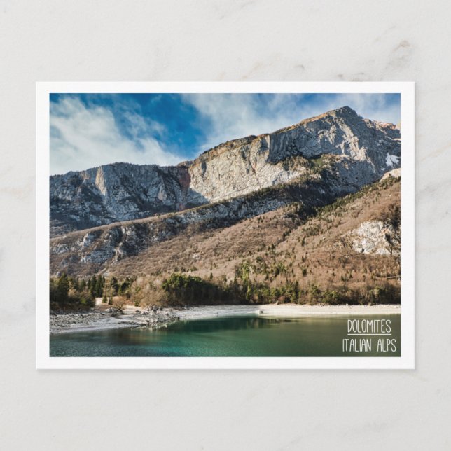 Dolomites, Italian Alps in Trentino, Italy Postcard (Front)