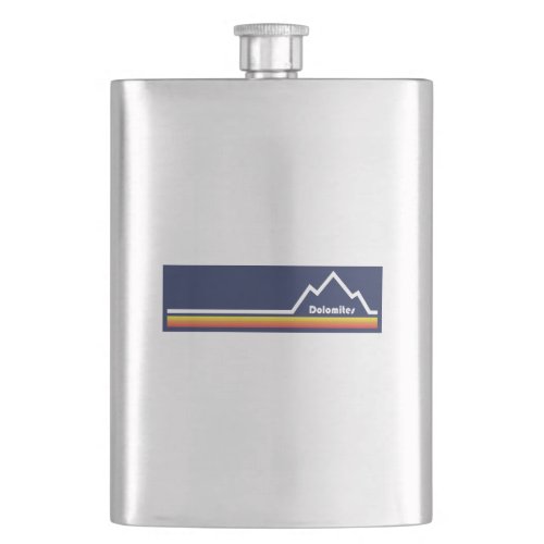 Dolomites Italy Flask