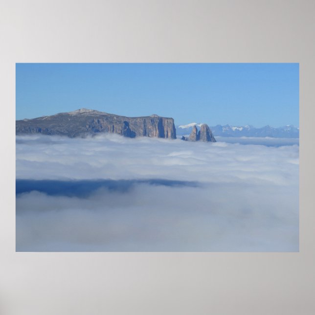 Dolomites Italy Poster (Front)