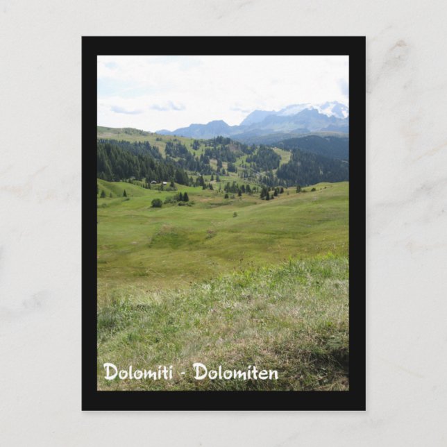 Dolomites Postcard (Front)
