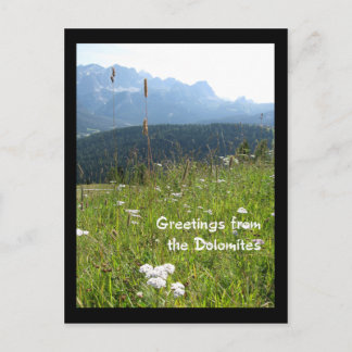 Dolomites Postcard