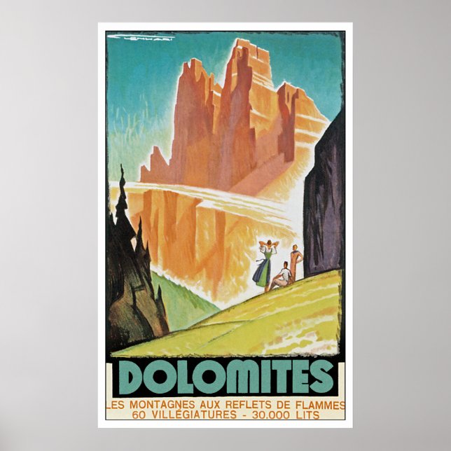 Dolomites Poster (Front)