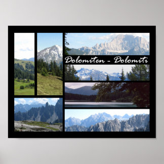 Dolomites Poster