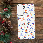 Dolomiti Superski Italy Ski Snowboard Pattern Samsung Galaxy S21 Case<br><div class="desc">A funny winter skiing seamless pattern for the ski resort Dolomiti Superski, a famous ski resort complex in Italy, including the following ski areas: cortina d'ampezzo, kronplatz, alta badia, val gardena, alpe de siusi, val di fassa, carezza, arabba, marmolada, 3 peaks dolomites, val di fiemme, obereggen, san martina di castroza,...</div>