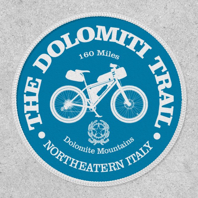 Dolomiti Trail (cycling) Patch (Front)