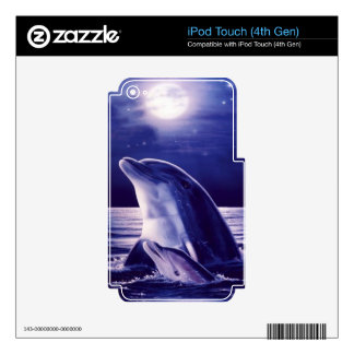Dolphin and Baby iPod Touch 4G Skin