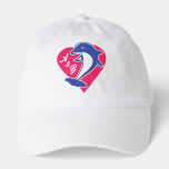 Dolphin and heart hat