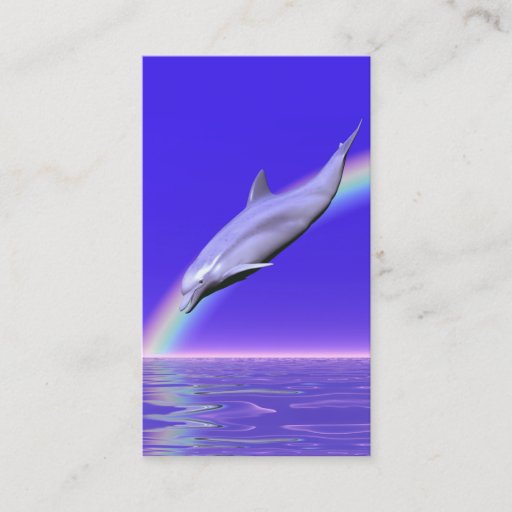 Customizable Dolphin Download - Business Business Card