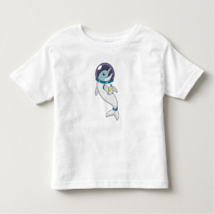 Dolphin as Astronaut in Costume Toddler T-shirt
