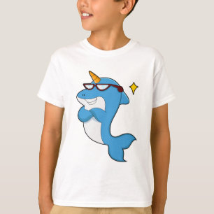 Dolphin as Unicorn with Glasses.PNG T-Shirt