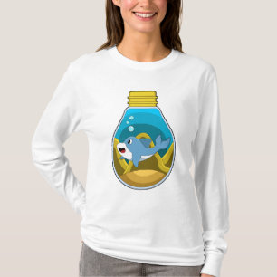 Dolphin at Swimming in Aquarium T-Shirt