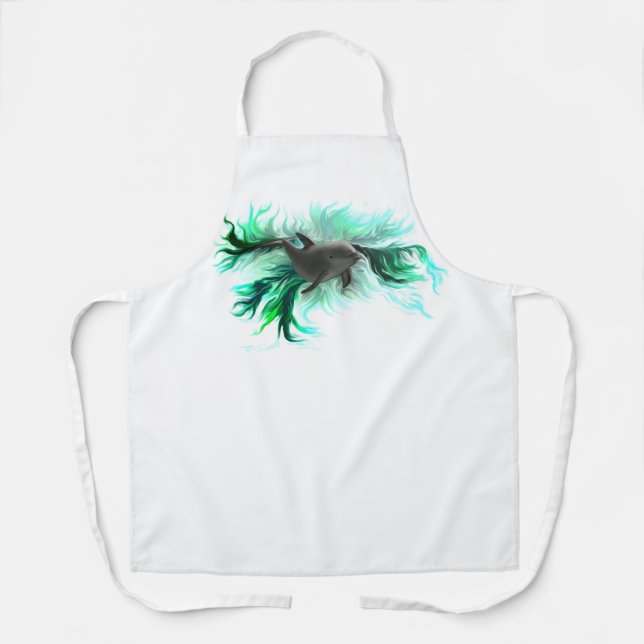 Dolphin Baby Apron (Front)