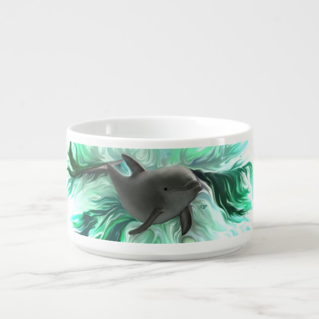 Dolphin Baby Bowl (Center)