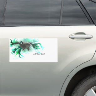Dolphin Baby Car Magnet