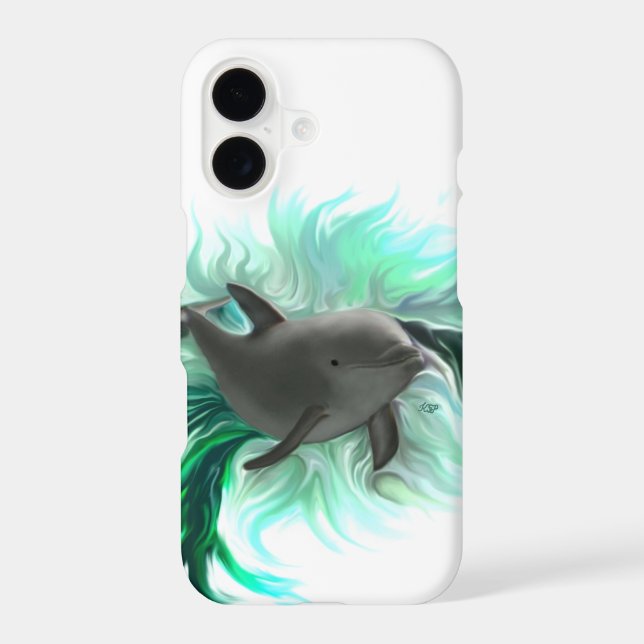 Dolphin Baby Case-Mate iPhone Case (Back)