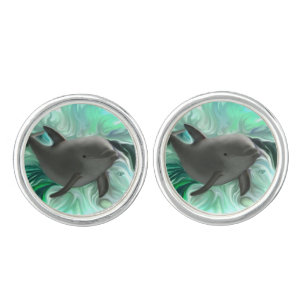 Dolphin Baby Cufflinks