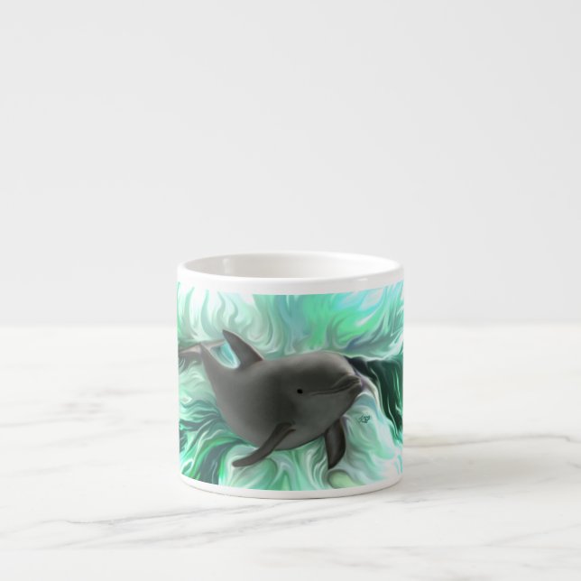 Dolphin Baby Espresso Cup (Front)