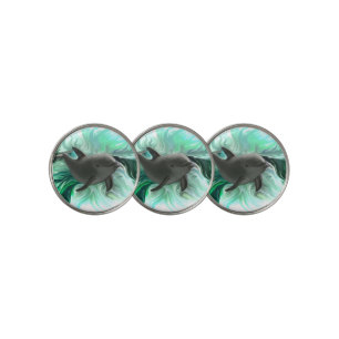 Dolphin Baby Golf Ball Marker