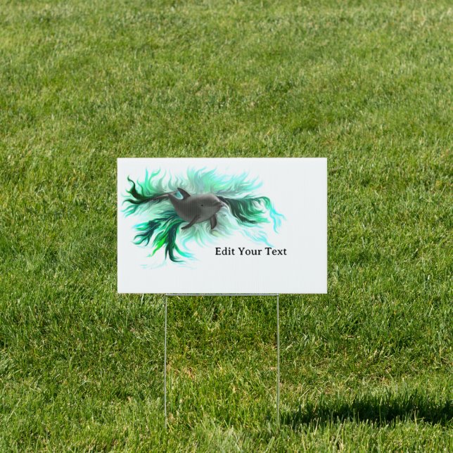 Dolphin Baby Sign (Insitu)