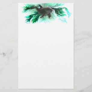 Dolphin Baby Stationery