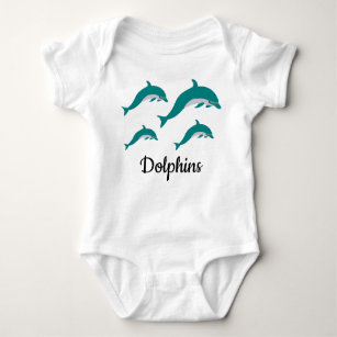 Dolphin Baby T-Shirt Baby Bodysuit