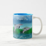 Dolphin Bay Tropical Coffee Mug By Yotigo at Zazzle
