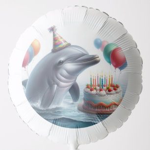 Dolphin Birthday Balloon