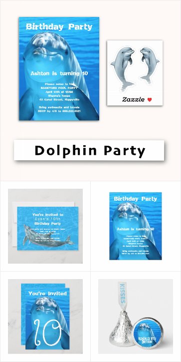 Dolphin Birthday / Kids Party