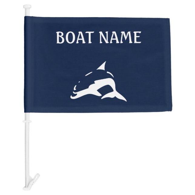 Dolphin Boat Flag (Front)