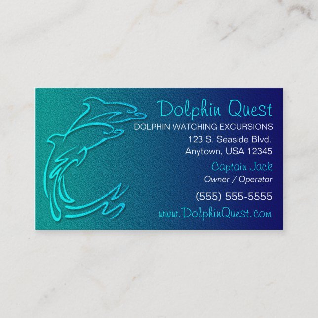 Dolphin Business Card (Front)