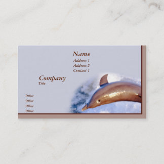 Dolphin Business Card