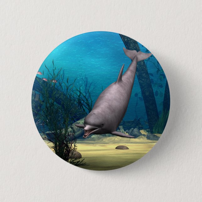 Dolphin Button (Front)
