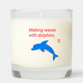 Dolphin candle